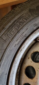 Vw t5,t6 plechové disky zimní pneu 205/55R16C pirelli - 3