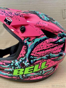 Přilba BELL SANCTION 2 DLX MIPS, Pink-Turquoise - vel. L - 3