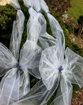 Svatební výzdoba na auta - 3