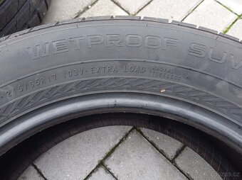 Fungl nové letní pneu NOKIAN 215/65/17, 103V - 3