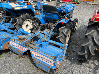 Iseki TX 1410 D , 4x4 s originálním rotavátorem - 3
