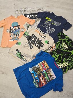 Chlapecká trika 134/140 - 3