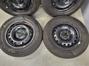 Originál 14" VW UP Škoda Citigo 4x100 zimní - 3