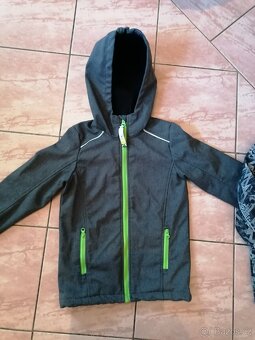 Chlapecké, softshellové bundy v. 110-116 a 122 - 3