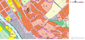 prodej stavebního pozemku Semily, 728 m2 - 3