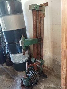 Soustruh na dřevo domácí výroby asi i kovy - 3