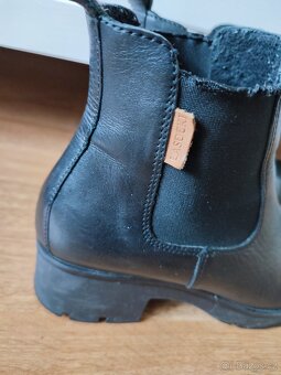 Dámské kožené kotníkové boty - 3