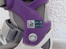 Inline brusle zn. Oxelo, stavitelné, vel. 29-32 - 3