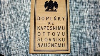Malý -OTTŮV SLOVNÍK NAUČNÝ  2-díly - 3