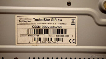 Satelitní přijímač TechniStar SIR - 3