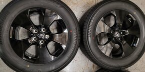 TOYOTA RAV 4,V,17' alu disky,letní pneu,černé,nové - 3