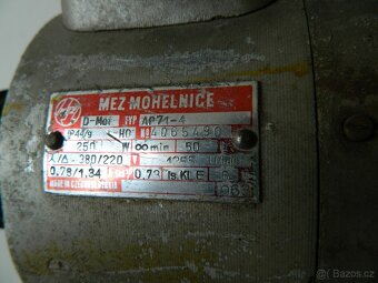 Motor 250W/380V, 1355 ot. - 3