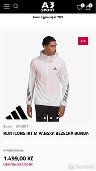 RUN ICONS BĚŽECKÁ BUNDA - 3