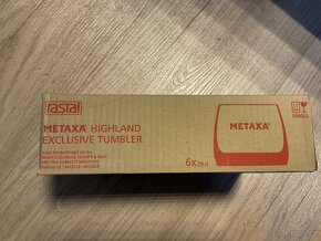 Skleničky METAXA 6 ks - 3