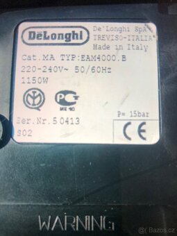 Delonghi magnifica náhradní díly EAM4000 - 3