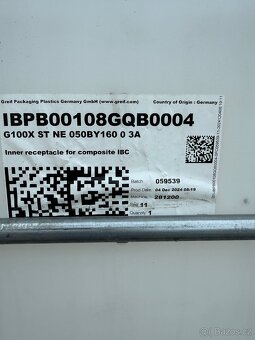 IBC nádrž 1000 litrů - 3
