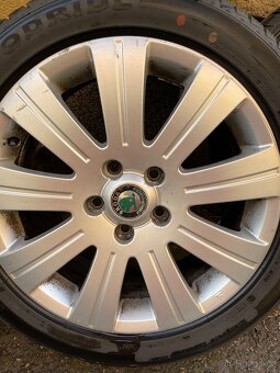 Alu kola originál Škoda 5x112 R16 - 3