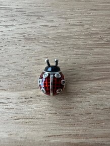 Červená beruška přívěsek na Pandora náramek - 3
