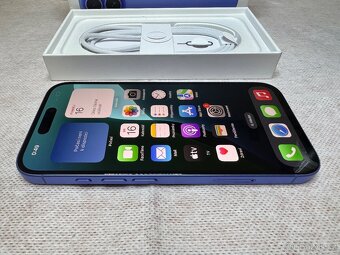 NOVÝ apple iPhone 16 128Gb modrý sim ZÁRUKA komplet balení - 3