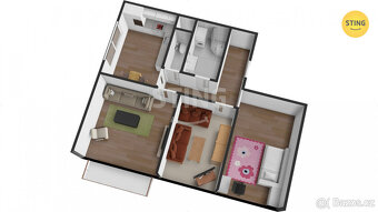 Prodej bytu 3+1 72 m2, 133608 - 3