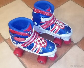 Trekové nastavitelné kolečkové brusle - 3