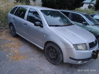 Škoda Fabia 1 kombi 1.2htp 1.4mpi Stříbrná - 3