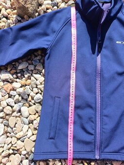 Bunda softshellová fialová Martes S/36 - 3