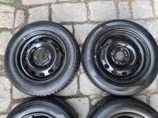 Plechy FORD 14",4x108, letní pneu 185/60/14 zašlu - 3