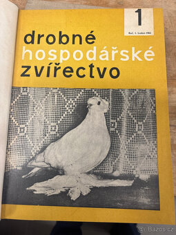 Svázané časopisy Drobné hospodářské zvířectvo 1962-63-64-65 - 3