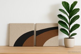 NOVÝ - obraz z kamínků přírodní POZOR čtěte - 3