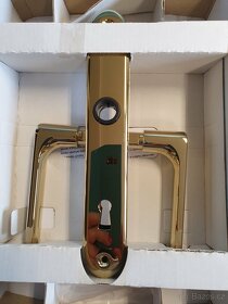 Dveřní kování SIESTA Rostex zlaté klíč - 3