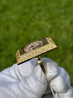 Zlatý prsten 18,97g - 3