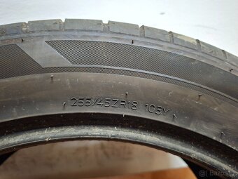 Letní pneu 255/45/18 Hankook 4 kusy - 3