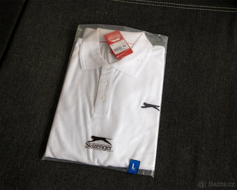 Tričko Slazenger, Bílé triko, [L] - 3