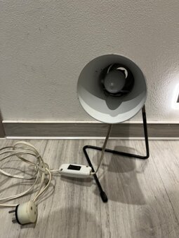 Retro stolní lampa Drupol černá - 3