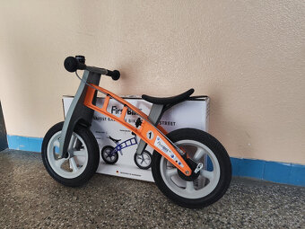 Dětské odrážedlo FirstBIKE Street + adaptér - 3