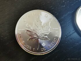 Stříbrné investiční mince Mapple leaf, Wiener, Kangaroo - 3
