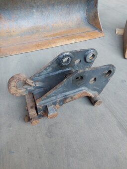 Hydraulický rychloupinak + lžíce na minibagr verachtert cw05 - 3