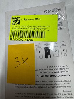 iphone 14 plus folie na telefon plus folie nafotoaparat sada - 3