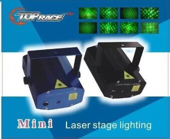 MINI DISCO LASEROVÝ PROJEKTOR - 3