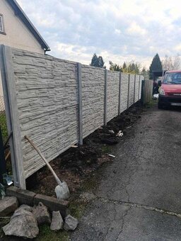 BETONOVÝ PLOT nebo 3D pletivový plot – KOMPLEXNÍ SLUŽBA - 3
