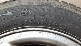 ALU R14 4x100 obuto nové zimní 185/60 R14 - 3