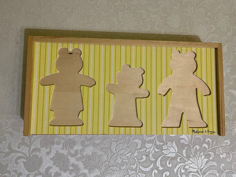 Dřevěné puzzle - 3