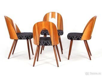 Populární retro židle nově po přečalounění, 4 kusy. - 3