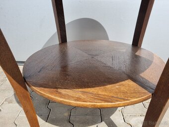 Oválný retro stolek - 3