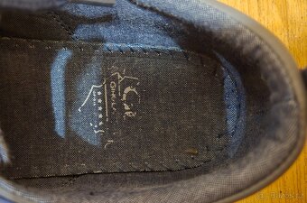 Pánské boty Gino Lanetti, velikost 44, modrá látkovina - 3