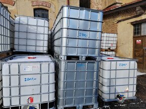 Nádrž na vodu 1000L, IBC kontejnér ZIMNÍ CENA - 3