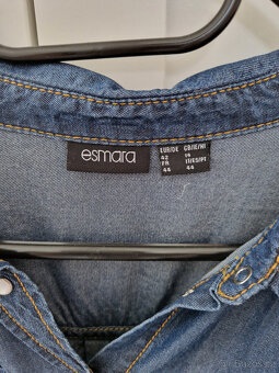 šaty riflové s páskem - 3