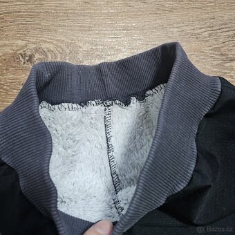 Zimní softshellové kalhoty s beránkem vel. 122 - 3