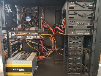Herní PC i7 4790 gtx 1660 super 16GB ram - 3